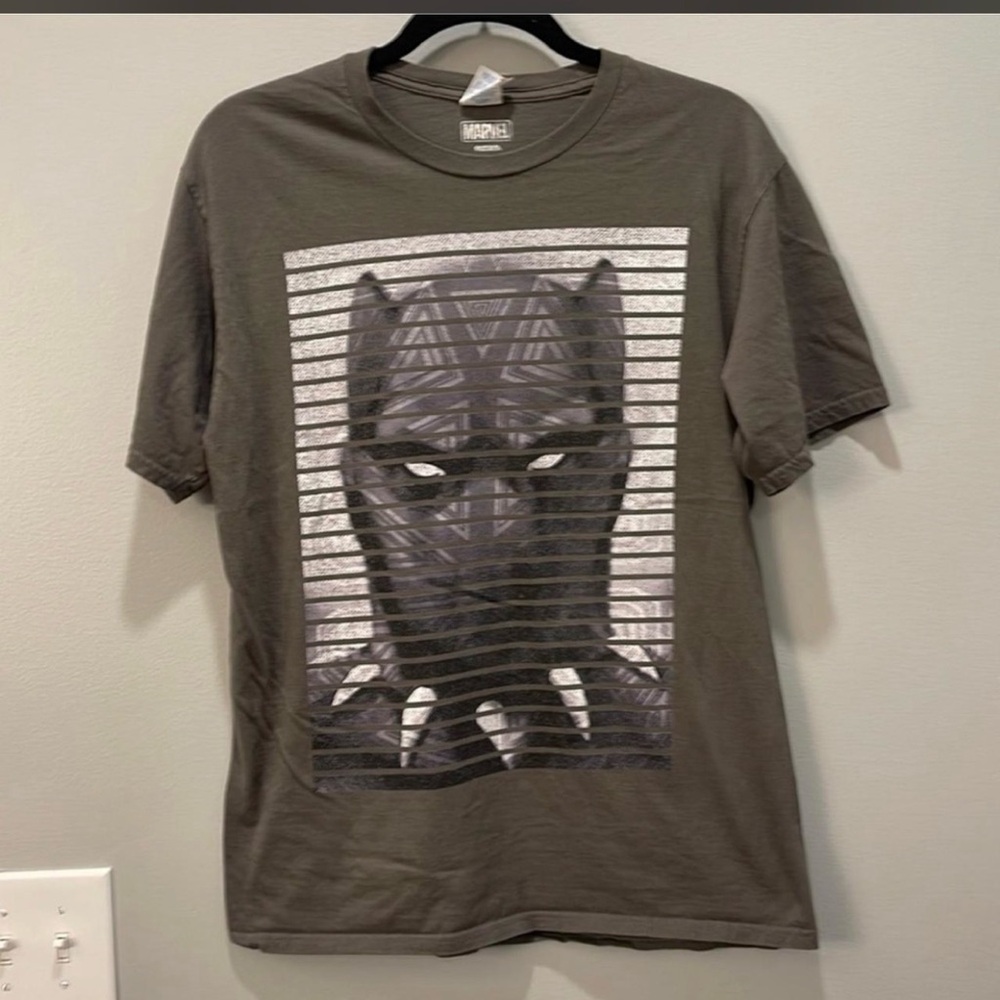 Marvel Black Panther Graphic Tee - Gray